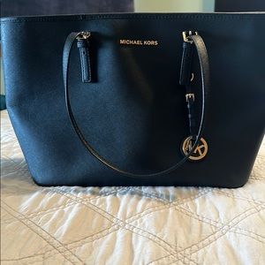 Simple black Michael Kors purse